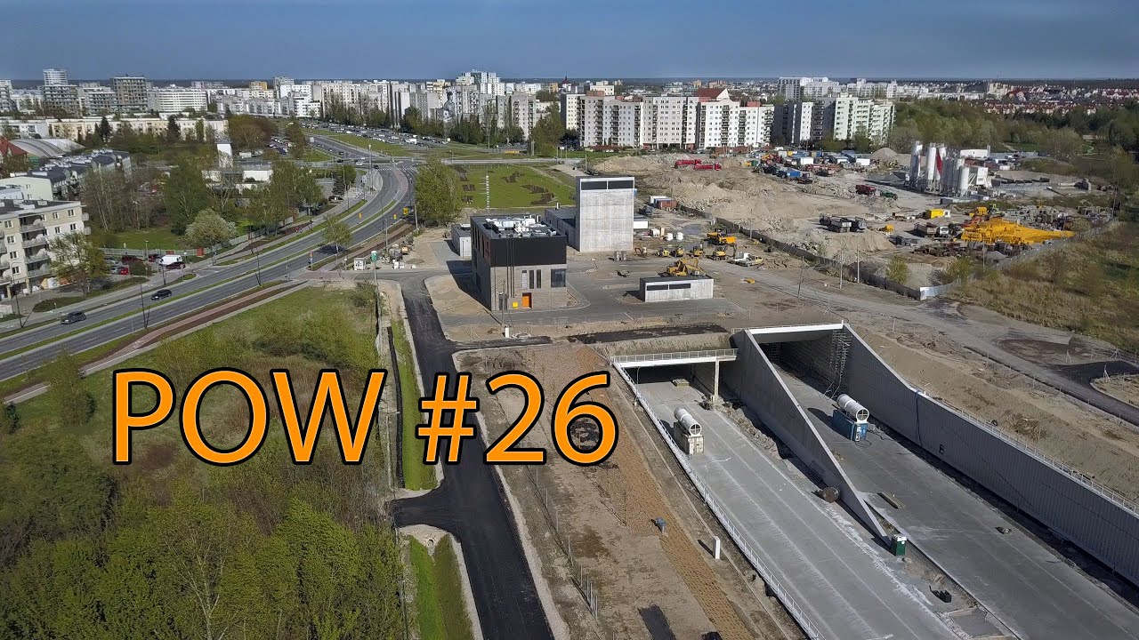 Budowa tunelu trasy POW #26