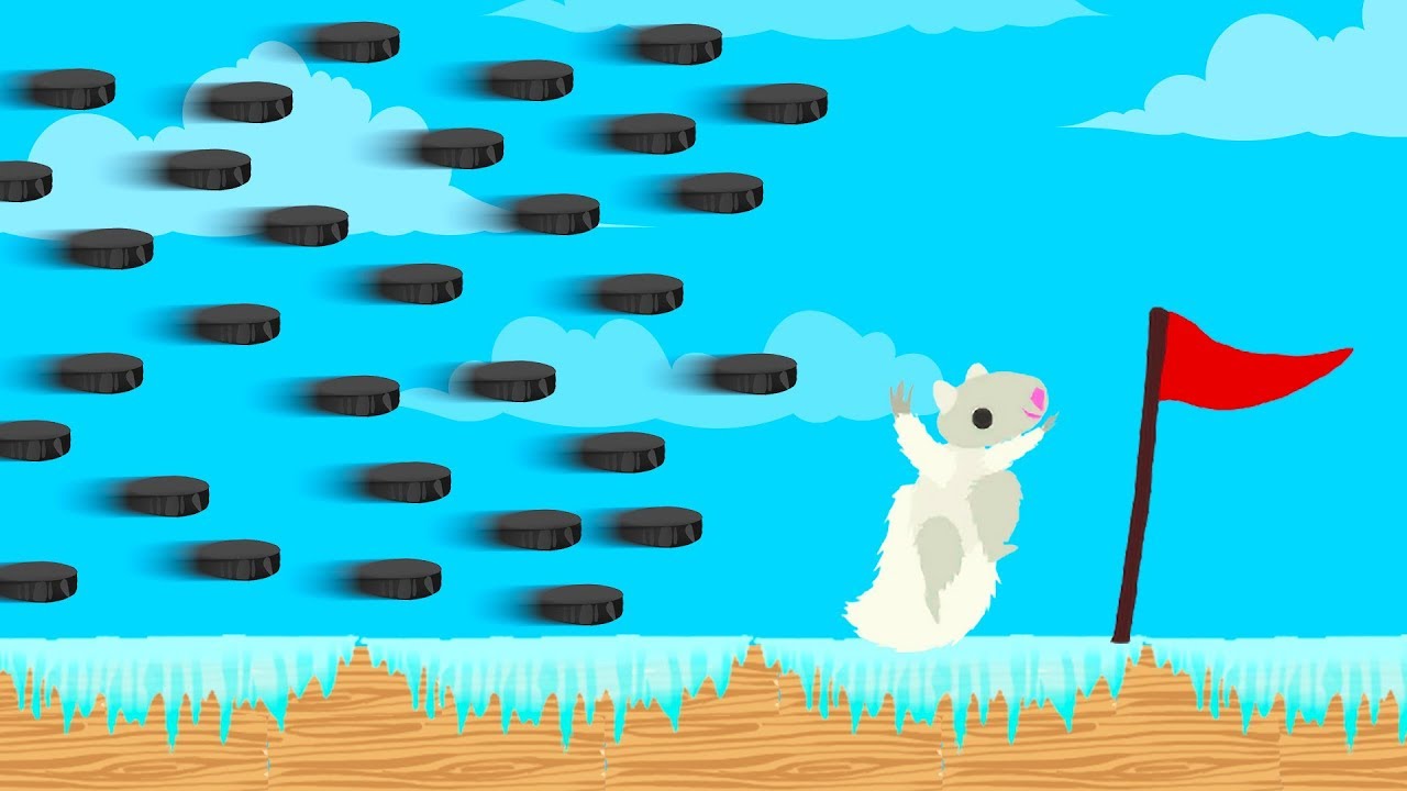 1000 PUCKS VS RUNNERS! (Ultimate Chicken Horse)