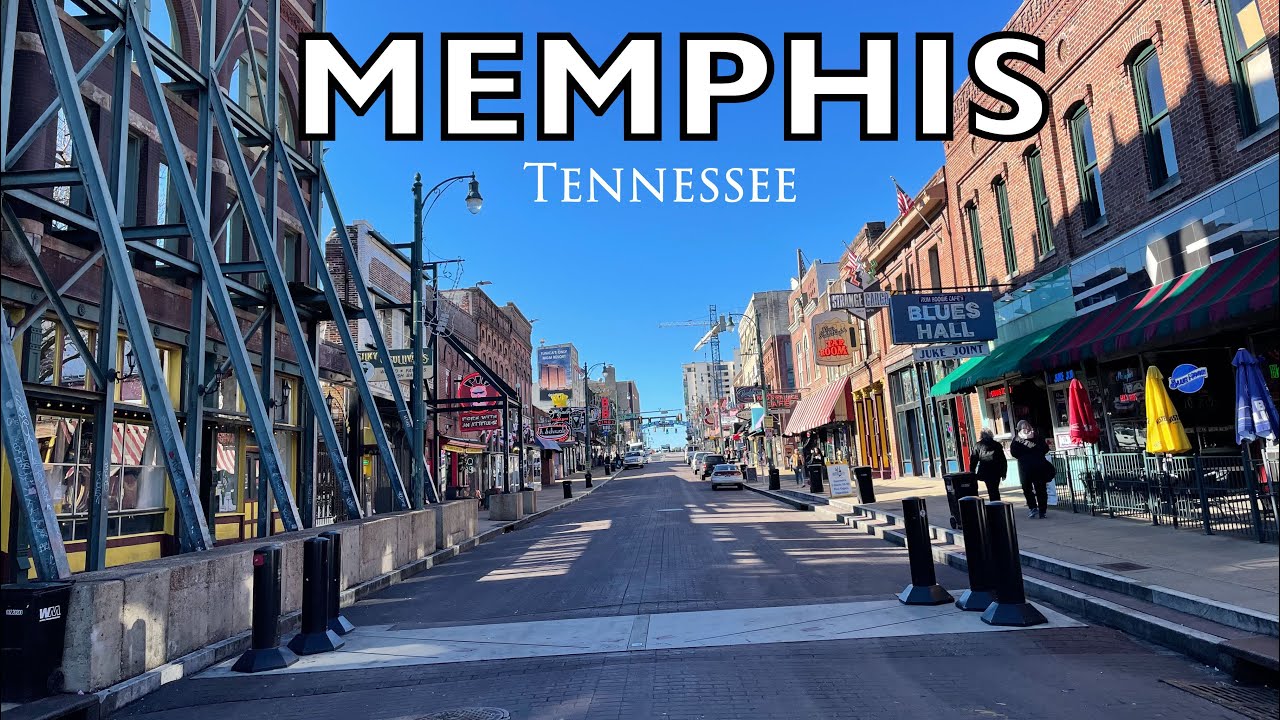Memphis Downtown Walking Tour / Memphis Travel Guide  2023 / travel Memphis | 4K | Memphis Tennessee