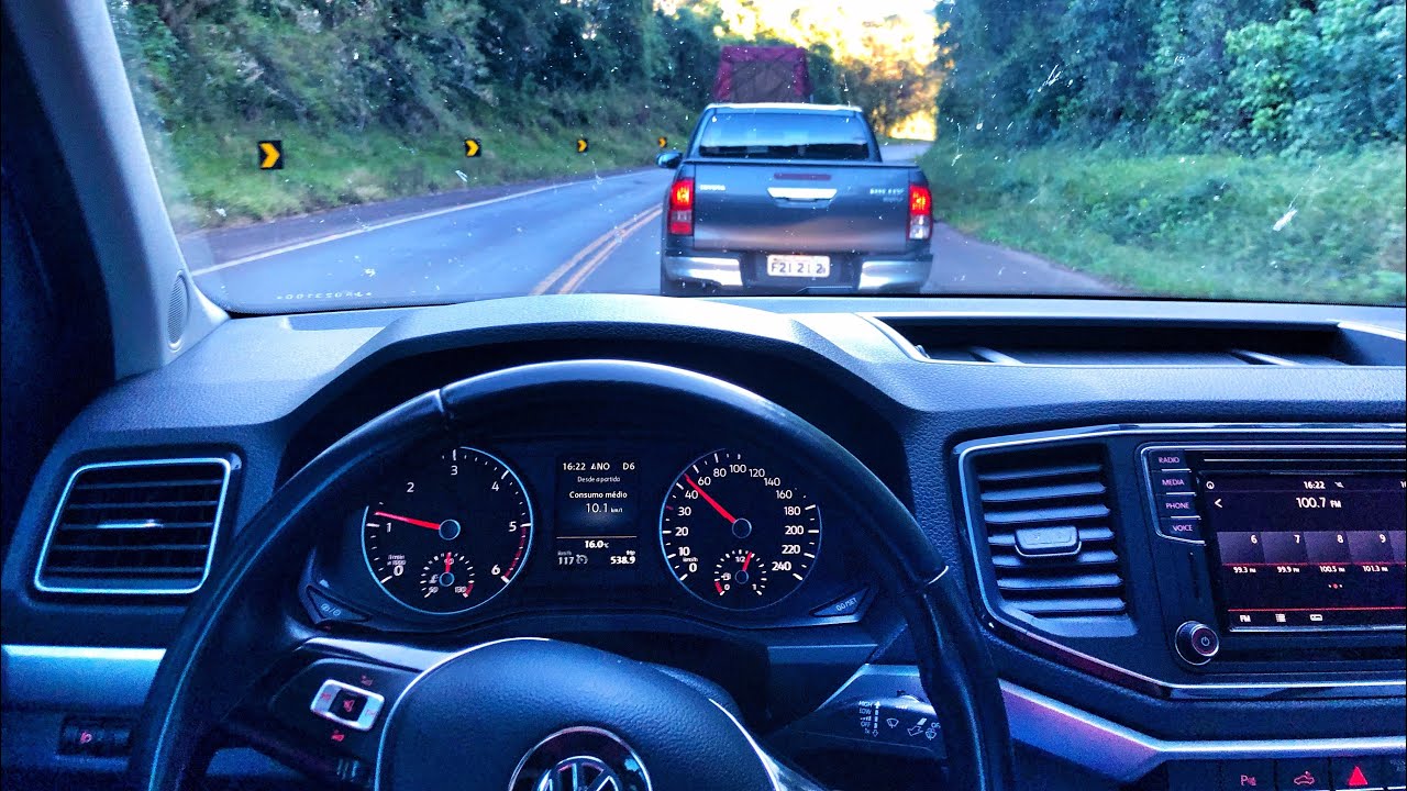 HILUX SOFREU NA FRENTE DA AMAROK V6 | AGUENTOU?