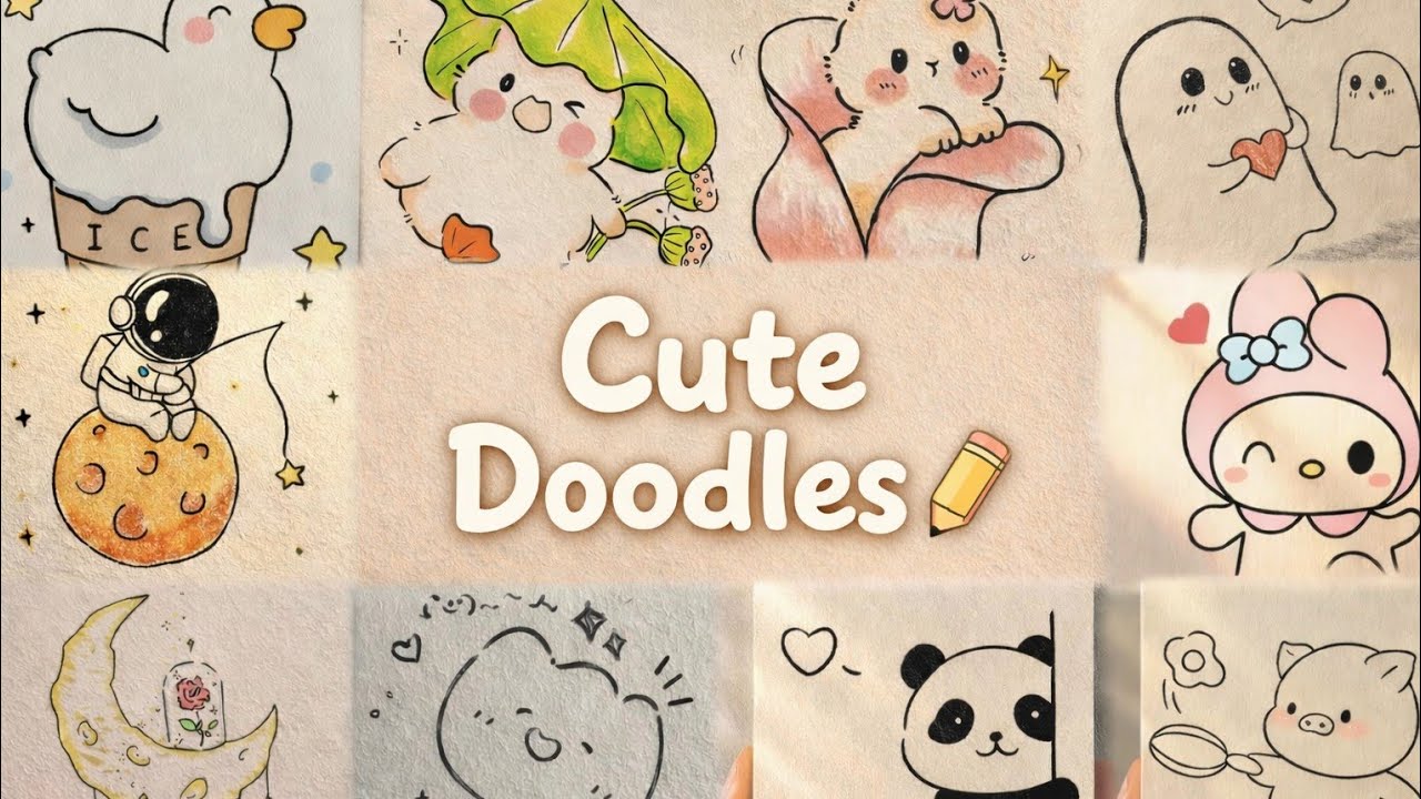 Easy drawing for beginners ✨ | Cute & Simple Drawing 