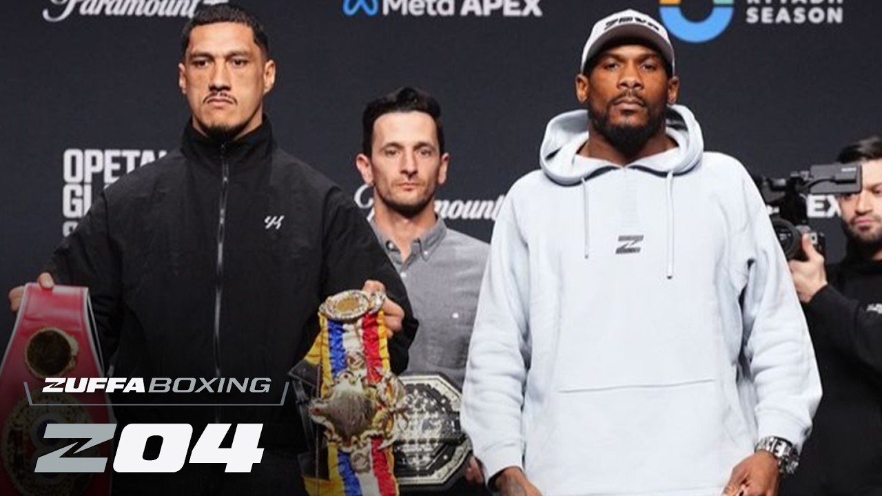 Pre-fight Press Conference highlights: Zuffa Boxing 04