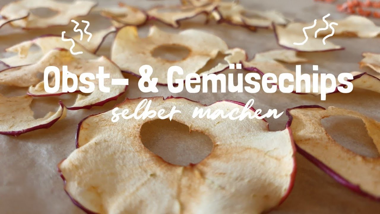 DIY Obst und Gemüse selber trocknen | Lufttrocknen & Backofen