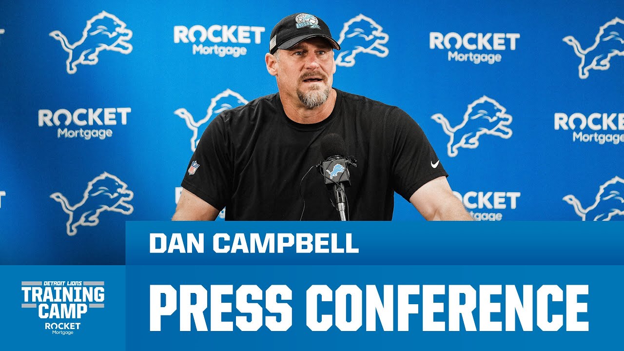 Dan Campbell Press Conference | July 31, 2024