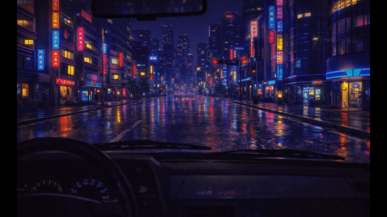 Night City Drive City Pop BGM | Chill Urban Mood