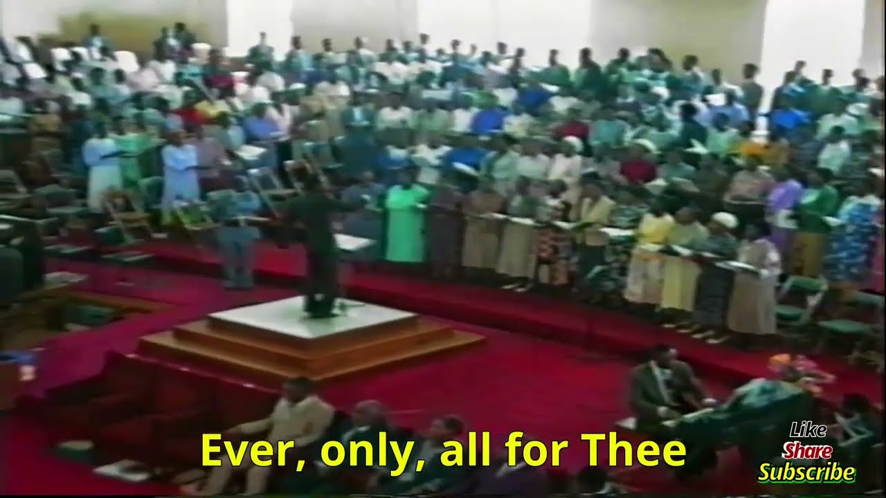Take My Life in 11 Tunes - Choir 1995 - Dele Fakorede(Conductor) John Aina(Organ) Dotun Ewumi(Flute)