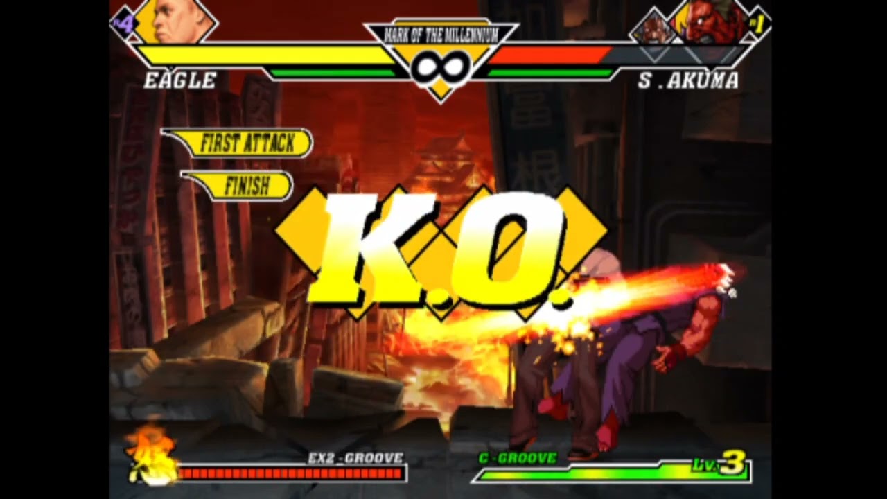 Capcom vs SNK 2 Instant Throw K.O