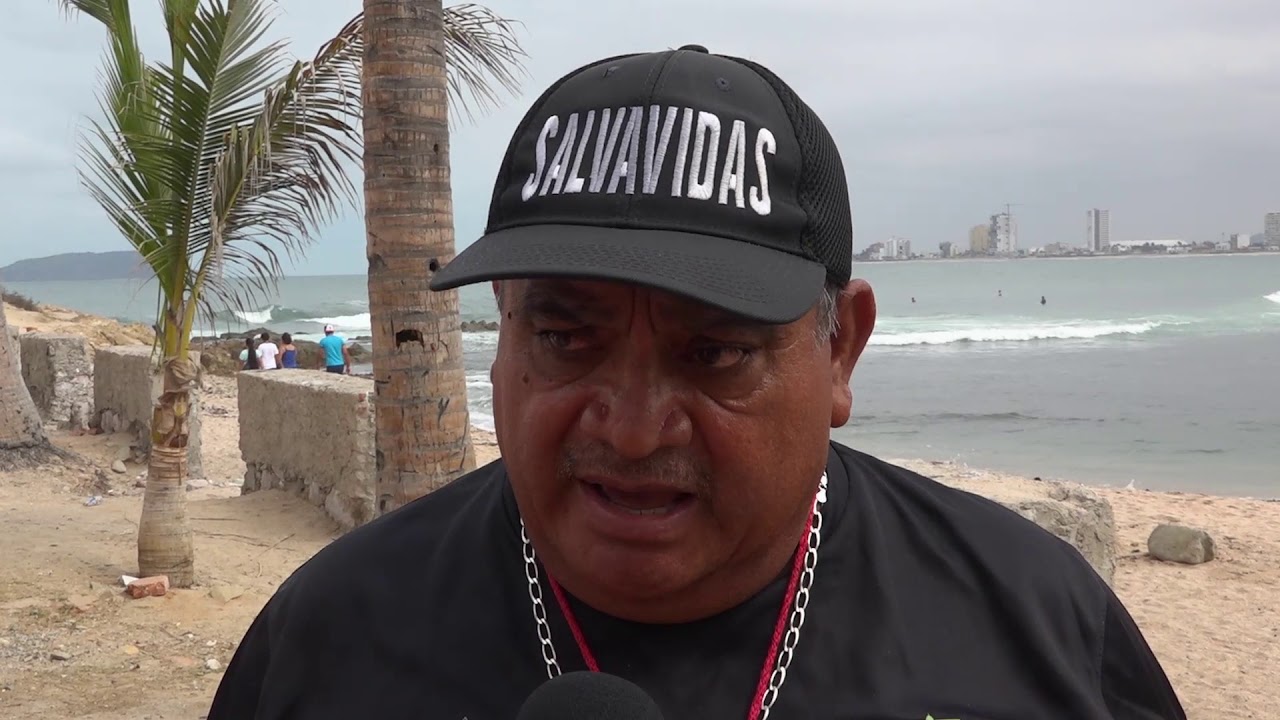 Quemadores y Marea alta en Playas de Mazatlán