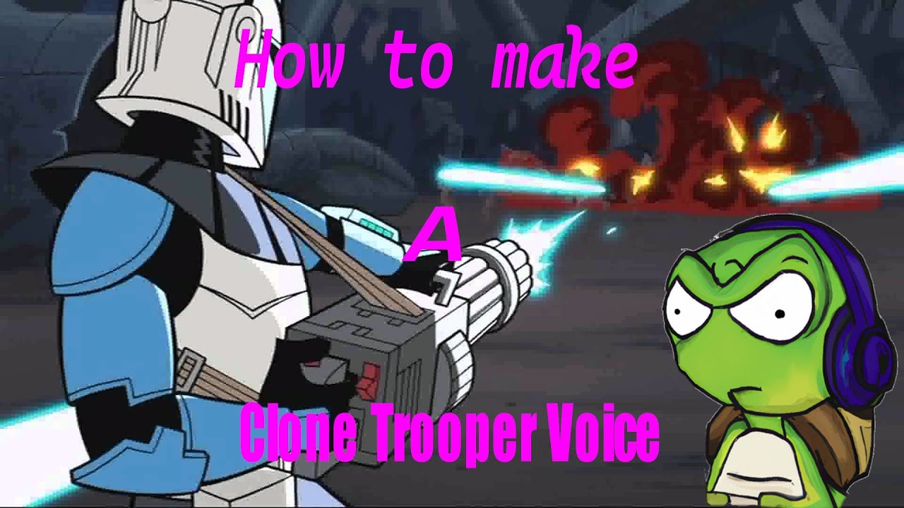 How to make a Clone trooper voice (Voicemod)
