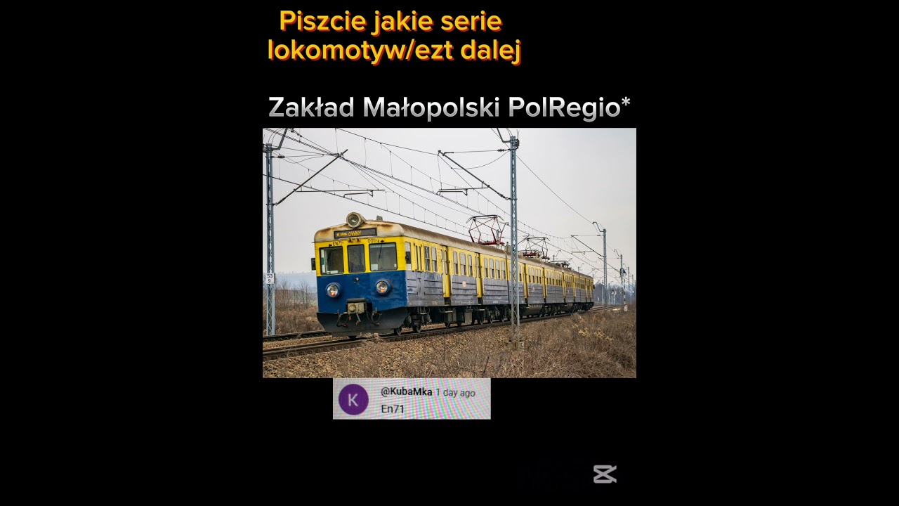 Przewoźnicy, kt&oacute;rzy eksploatują EN71 #pkp #en71 #kolej