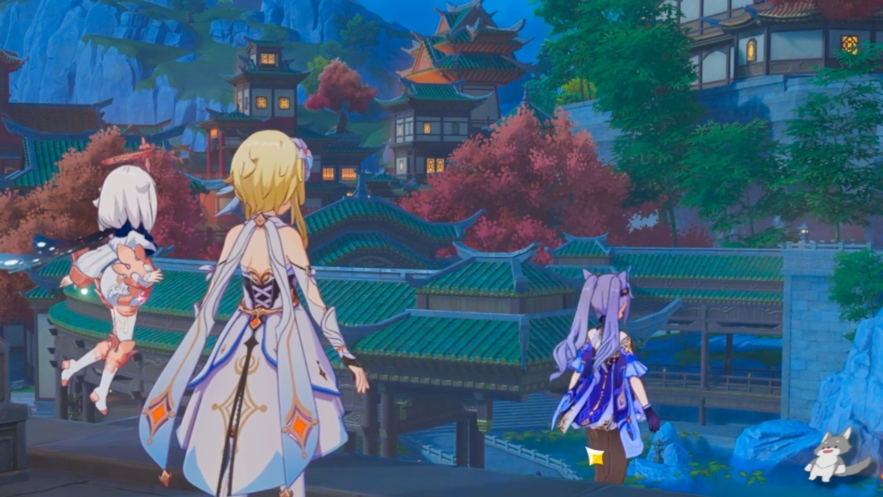 【原神】天を翔ける玉輪の軌跡　第1幕「雲の間で」俺が知らない話が多すぎた