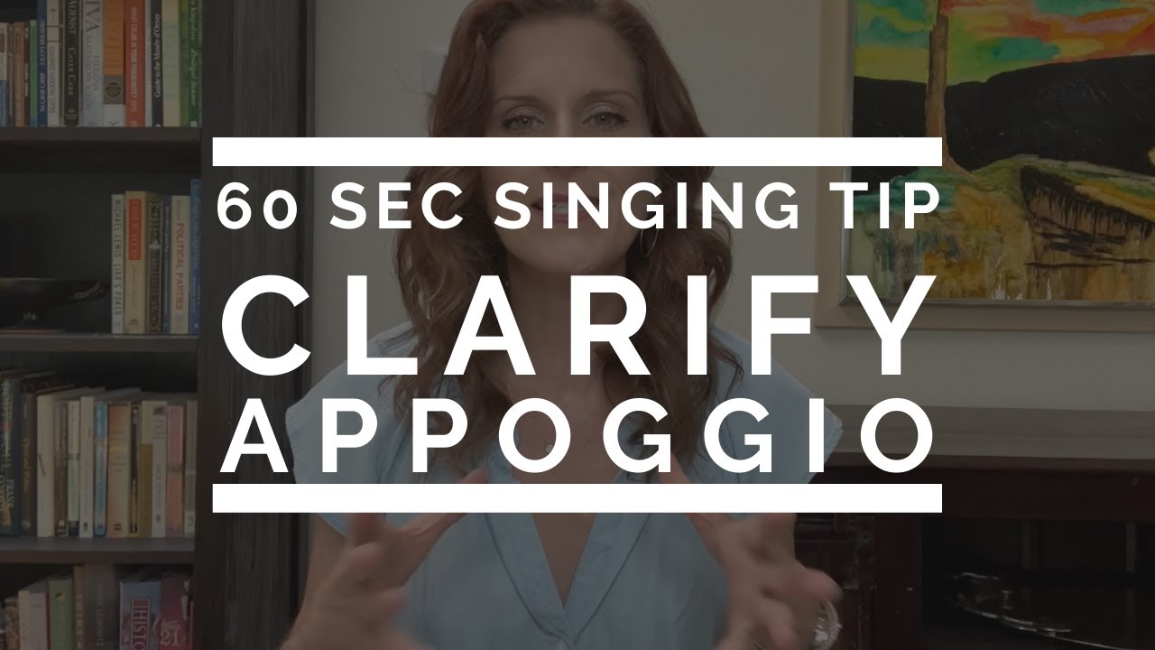 60 Second Singing Tip: Clarifying Appoggio | Arden Kaywin Vocal Studio