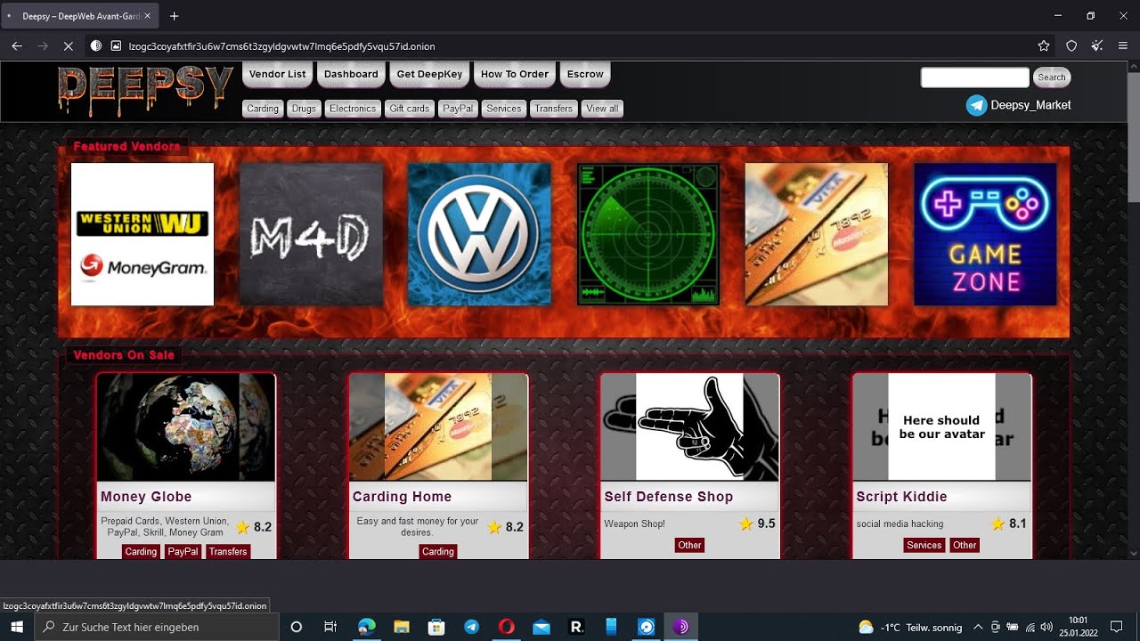Deepsy Market - Darknet Scam, Escroquer , Betrug, Estafa, Мошенничество