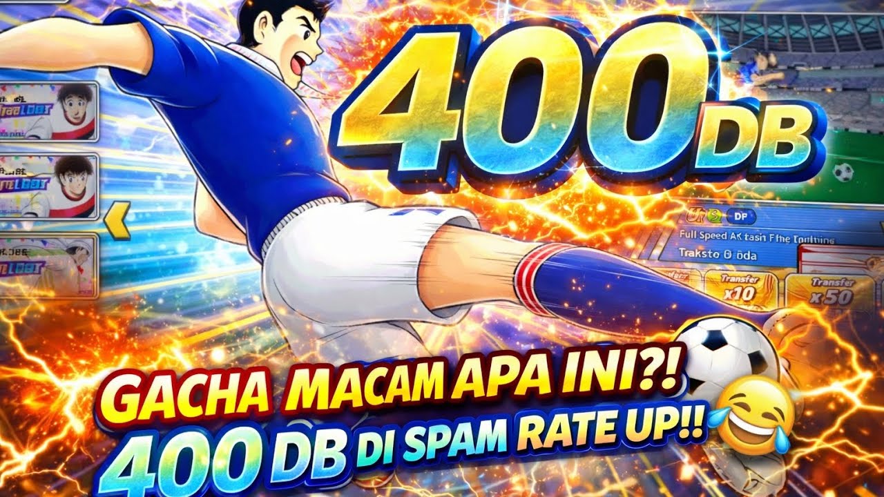 Gacha macam apa ini 🤣🤣, di SPAM rate UP!!captain tsubasa dream team #gacha #ctdt 
