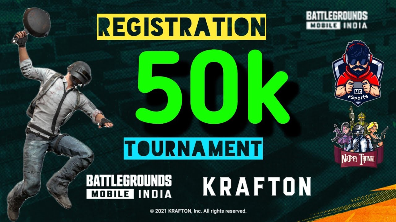 bgmi free tournament Registration | Squad Match | Natpey Thunai - #bgmi #live #mgesport