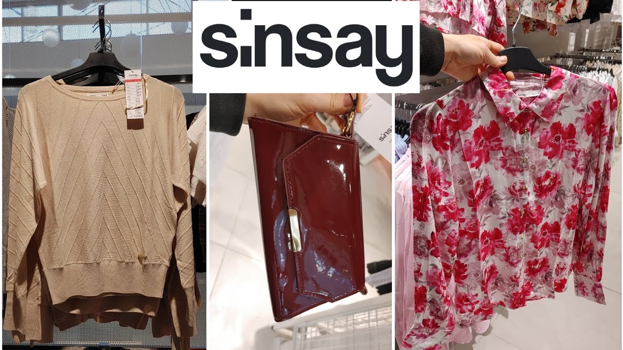 SINSAY💥PIĘKNE TOREBKI 💥 ŚLICZNE KOSZULE I NOWE SWETERKI 🛍️