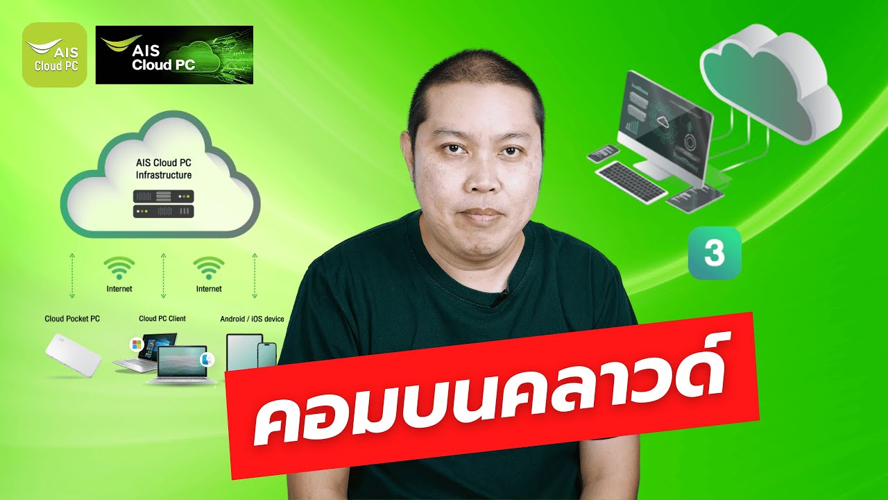 AIS Cloud PC คอมบนคลาวด์ อยู่ที่ไหนก็ใช้ได้