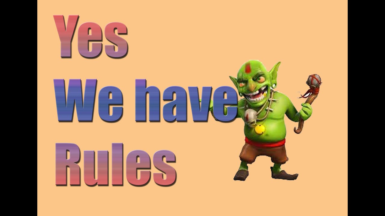 Clan Rules and Etiquette | Clash of Clans