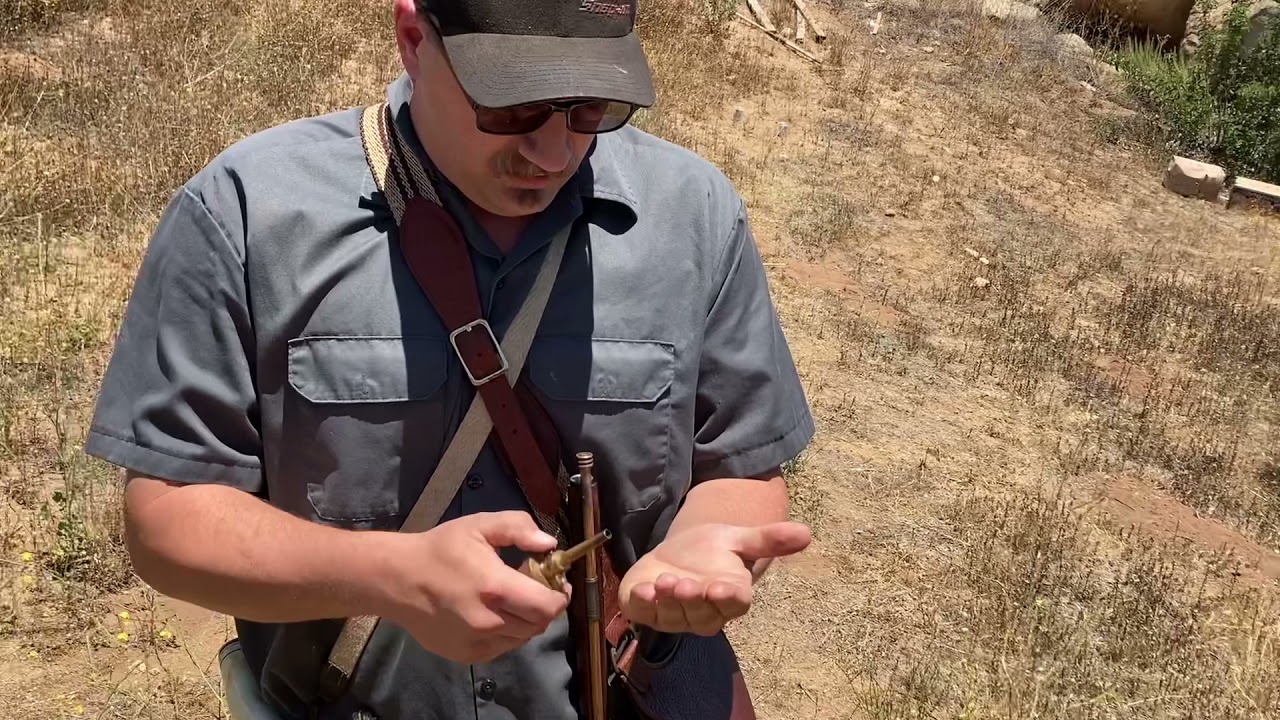 Homemade Black Powder Flintlock Test