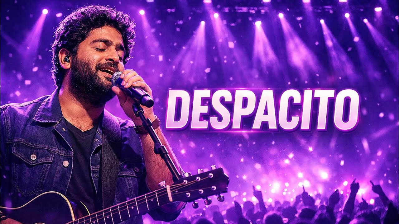 DESPACITO | Arijit Singh Style Romantic Cover | Purple Concert Vibes | 4K