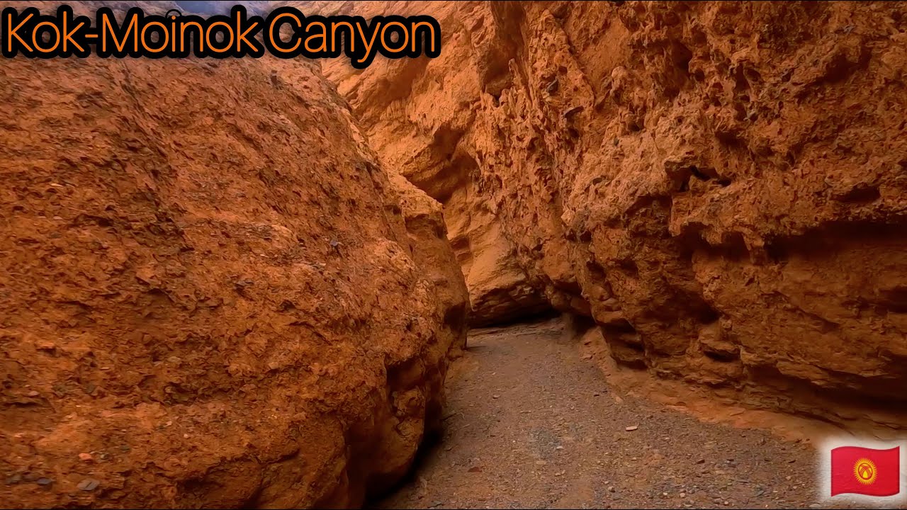 Kanyon Alanında Tek Başıma Trekking Yapıyorum | Kok-Moinok Canyon 🇰🇬