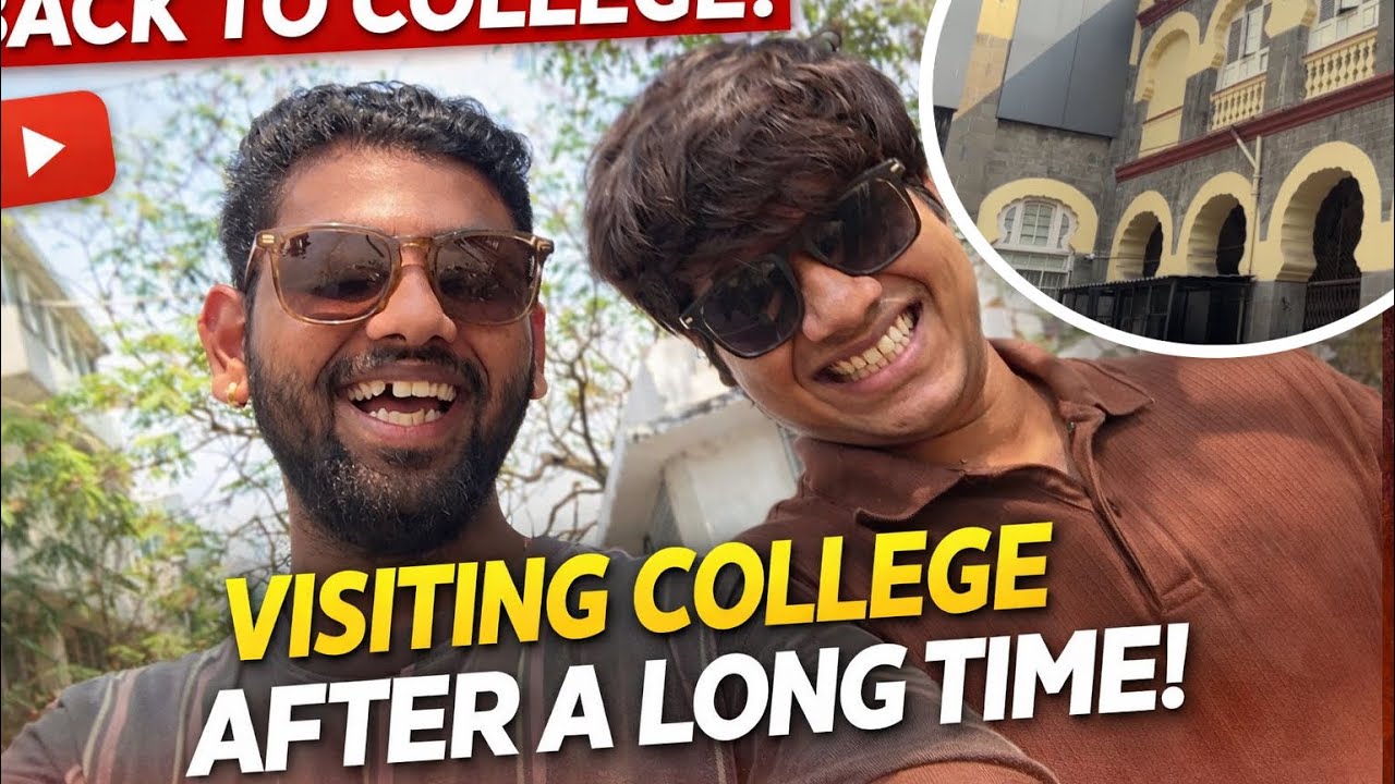 This was his favourite place in college😂 |Visiting My College After a Long Time! So Many Memories ❤️