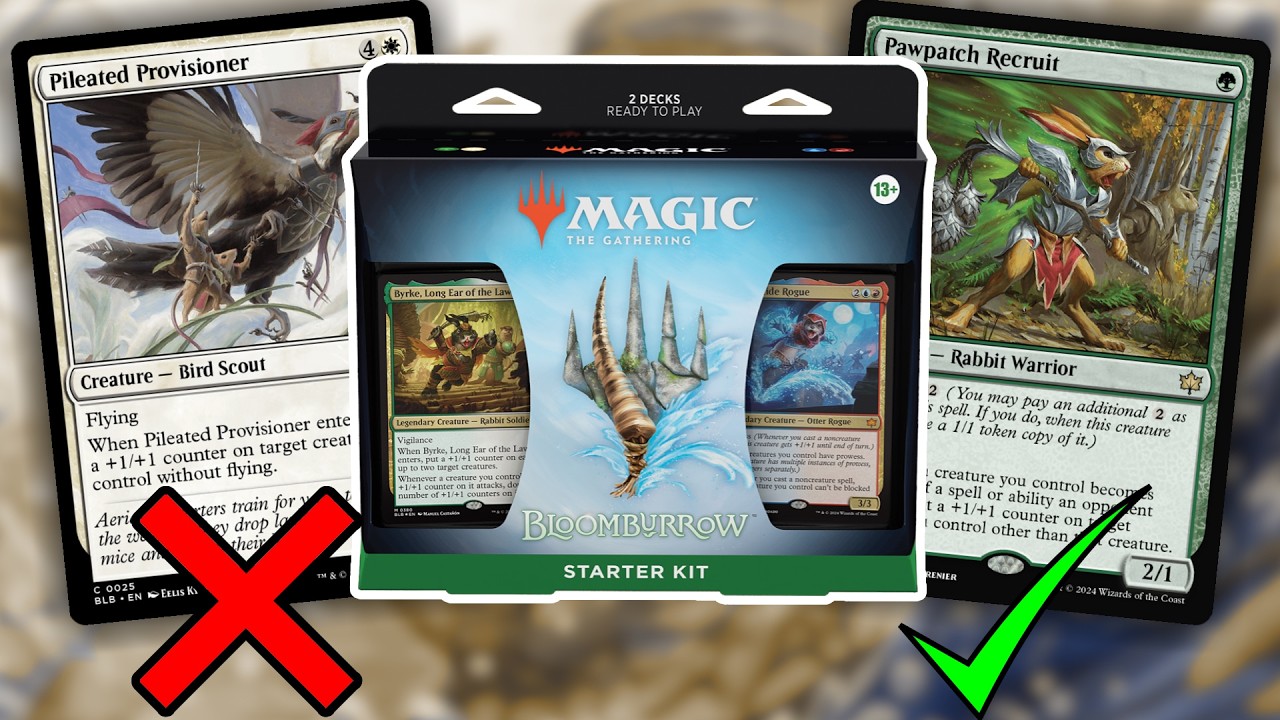 How to Upgrade the Bloomburrow Starter Kit Decks - Budget Upgrade Guide