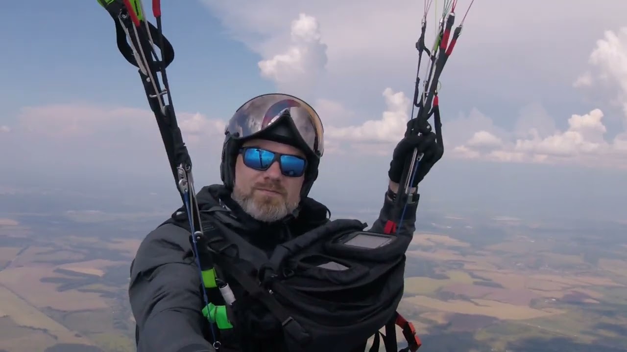 Paragliding. 2000m+. Took that hight. My little victory