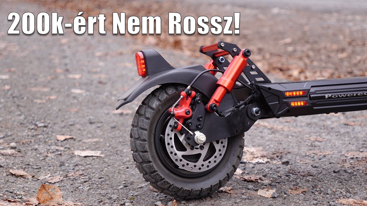 Teljesen átlagos de pont jó elektromos roller! IsInWheel GT1 a Cyberkart-tól!