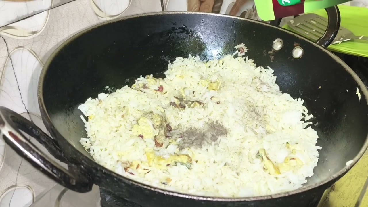#simple or easy tarike se # fry rice #with 🥚 recipe 