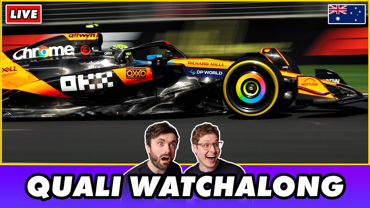 2025 F1 Australian Grand Prix Qualifying Watchalong