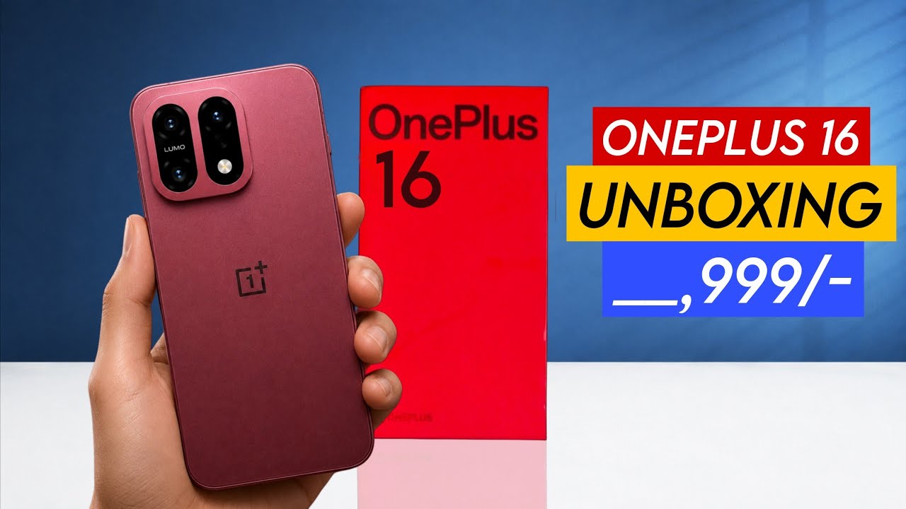 OnePlus 16 First Look - Price In India | OnePlus 16 Unboxing - SD 8 Gen 6 Pro ???