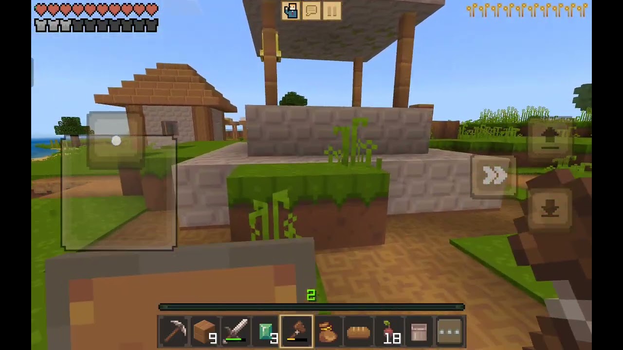 فيديو جديد على اللعبة الماين كرافت  الجزء الأول