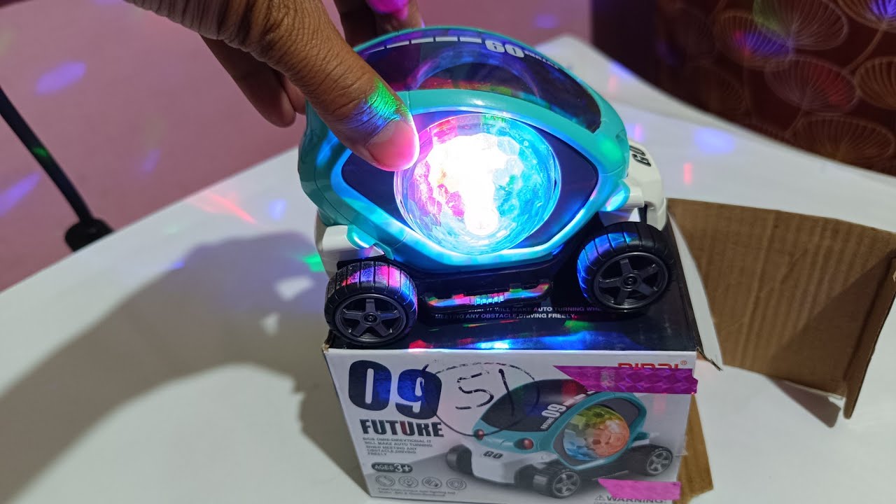 09 Future Car, Lighting car toys, unboxing & review & testing, funny toys #video #viral #toys #like