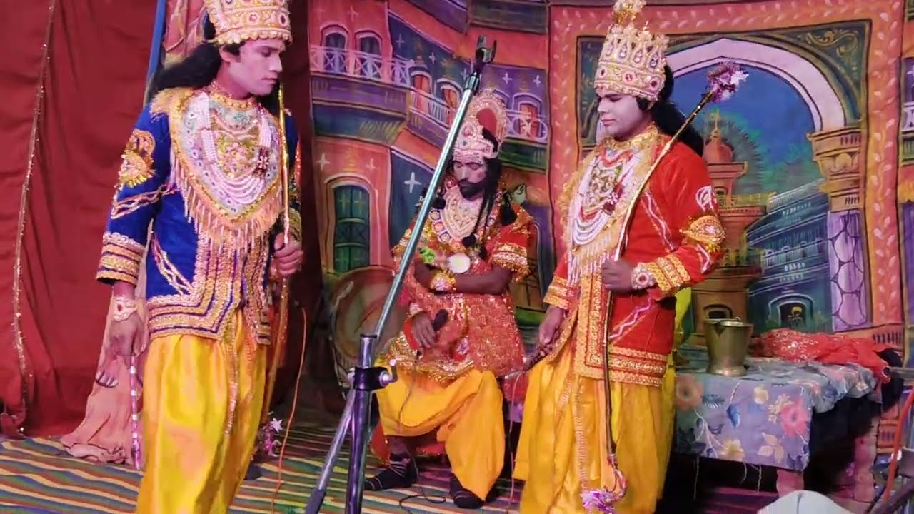 // जनकपुर बाजार सीन // ग्राम छांटा  डिण्डौरी// आदर्श रामलीला मंडली चांदरानी 🙏🙏//#रामलीला  