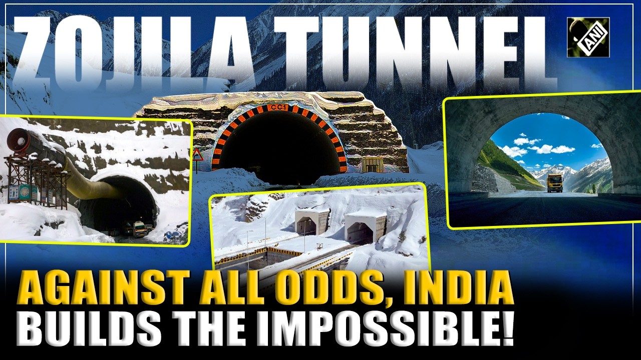 Inside India&rsquo;s most &lsquo;impossible&rsquo; mega project 13.153-km single-tube bi-directional Zojila Tunnel