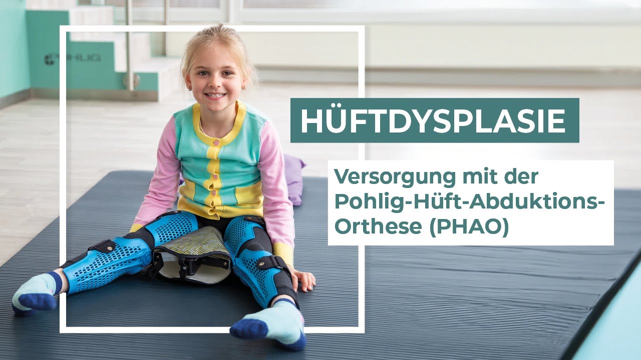 Hüftdysplasie behandeln | Dynamische Hüftabduktionsorthese für Kinder (PHAO)