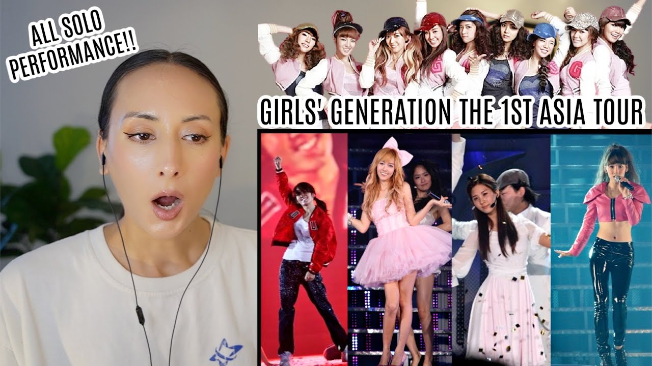 Girls' Generation [SNSD] 소녀시대 - The 1st Asia Tour 'Into the New World' SOLO Performances REACTION