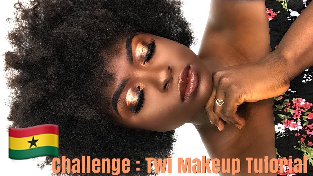 TWI MAKEUP TUTORIAL CHALLENG: HOW DID I DO?  || OHEMAA BONSU