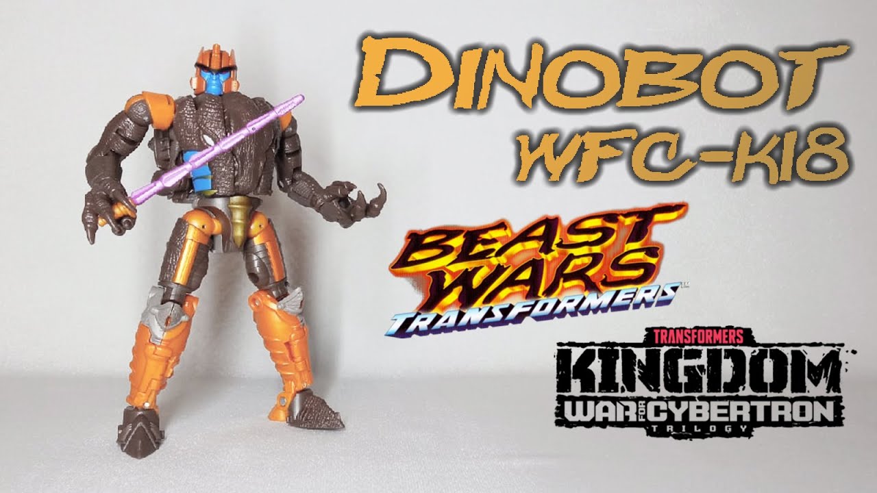 Обзор на TRANSFORMERS KINGDOM - Dinobot (WFC-K18)