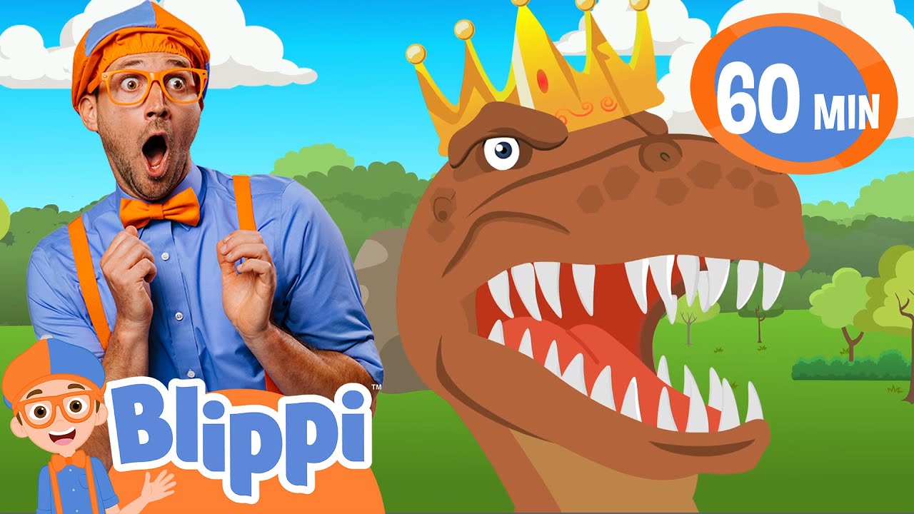Dino Song | BLIPPI | Educational Songs For Kids