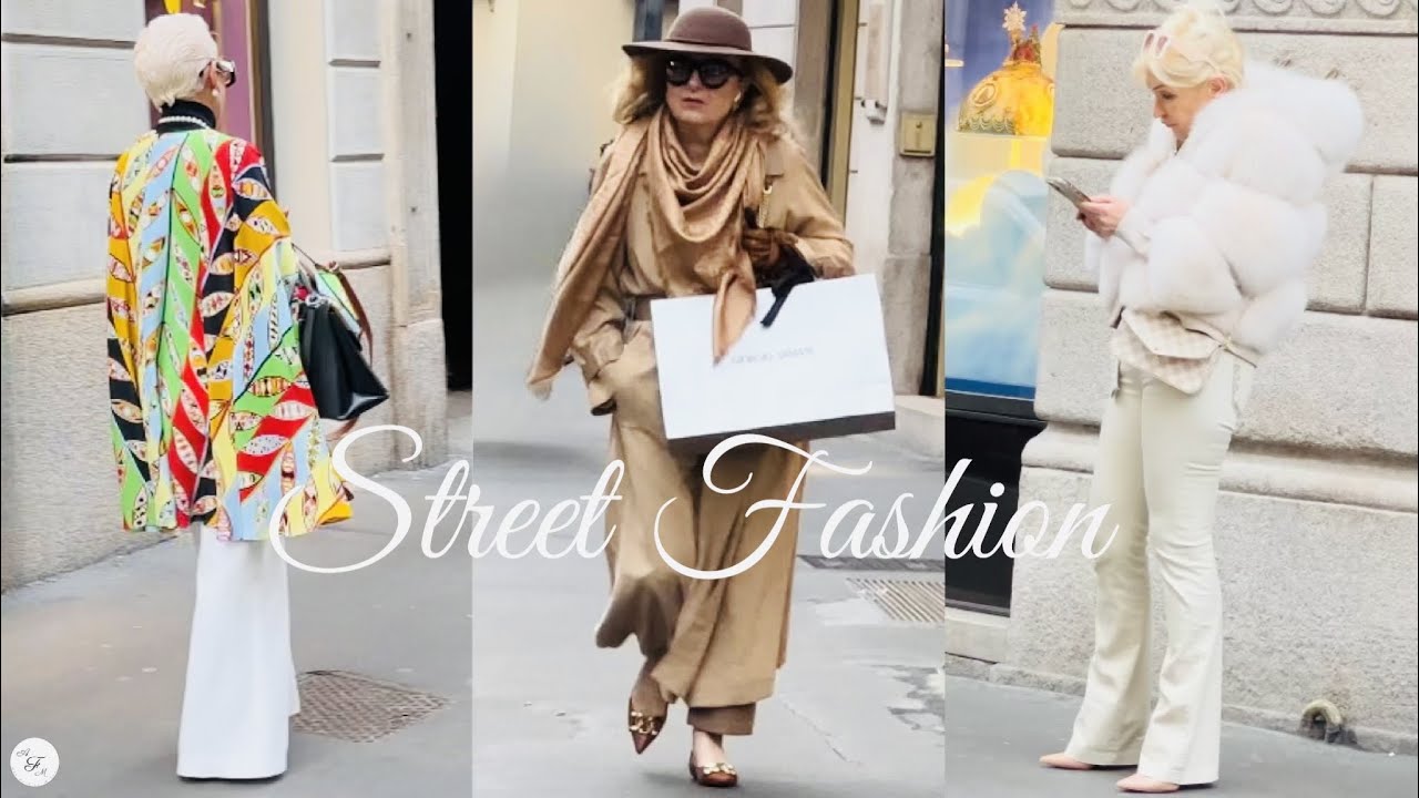 🇮🇹 Ep.5 Nov. 2023 - What Most Stylish People Wearing In Milan - 12°C Clear Autumn Outfits #vogue