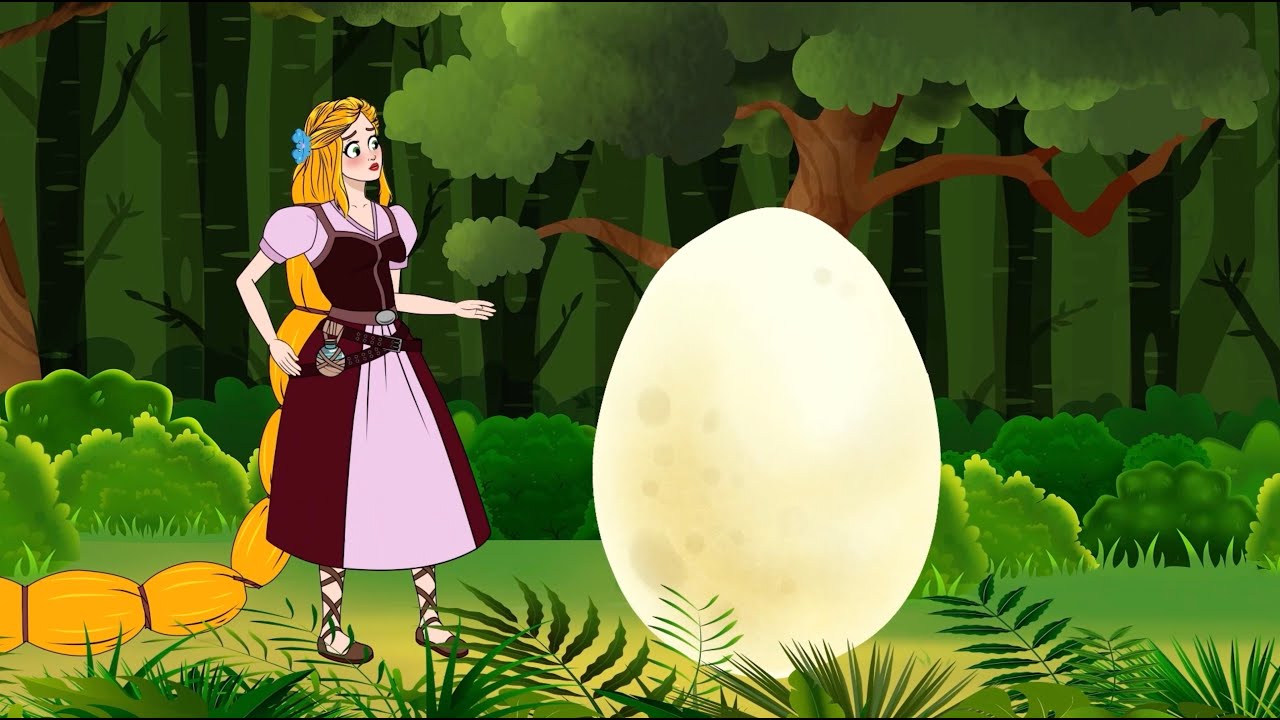 Rapunzel | Série Episódios 1-2-3-4-5-6-7-8-9 | Desenho animado | Contos populares com@OsAmiguinhosTV