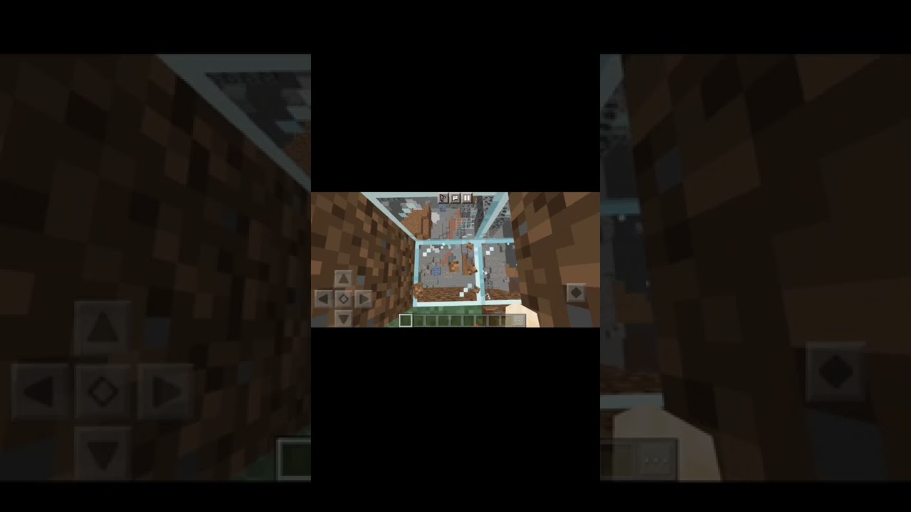 X-RAY GLASS #shorts #xray #minecraft #minecraftshorts #mcpe #trending #trend #fyp #viral #tiktok