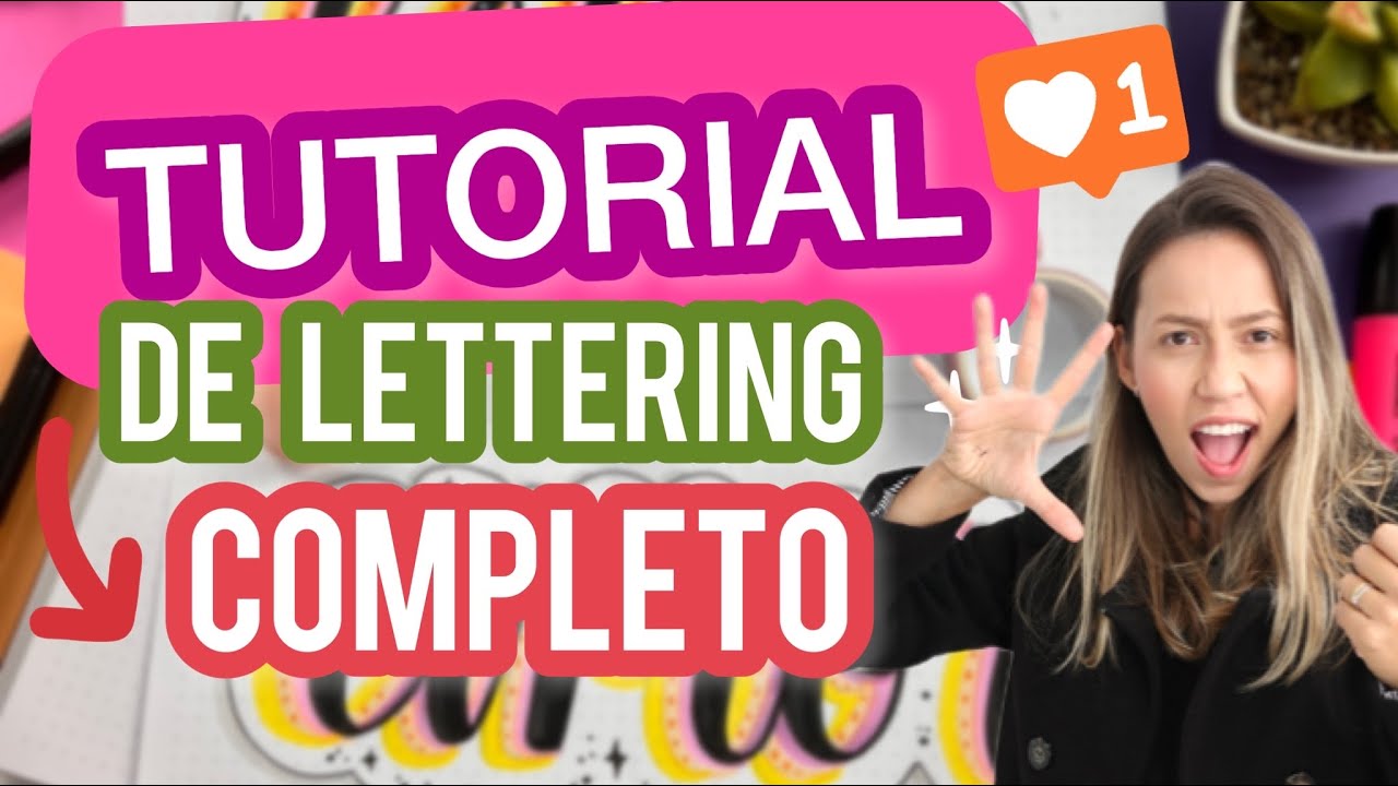 Tutorial de lettering completo para iniciantes 2022!