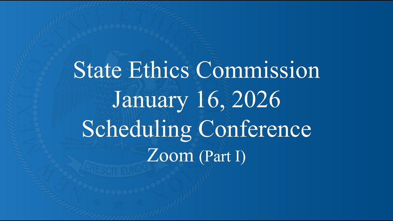 Initial Scheduling Conference