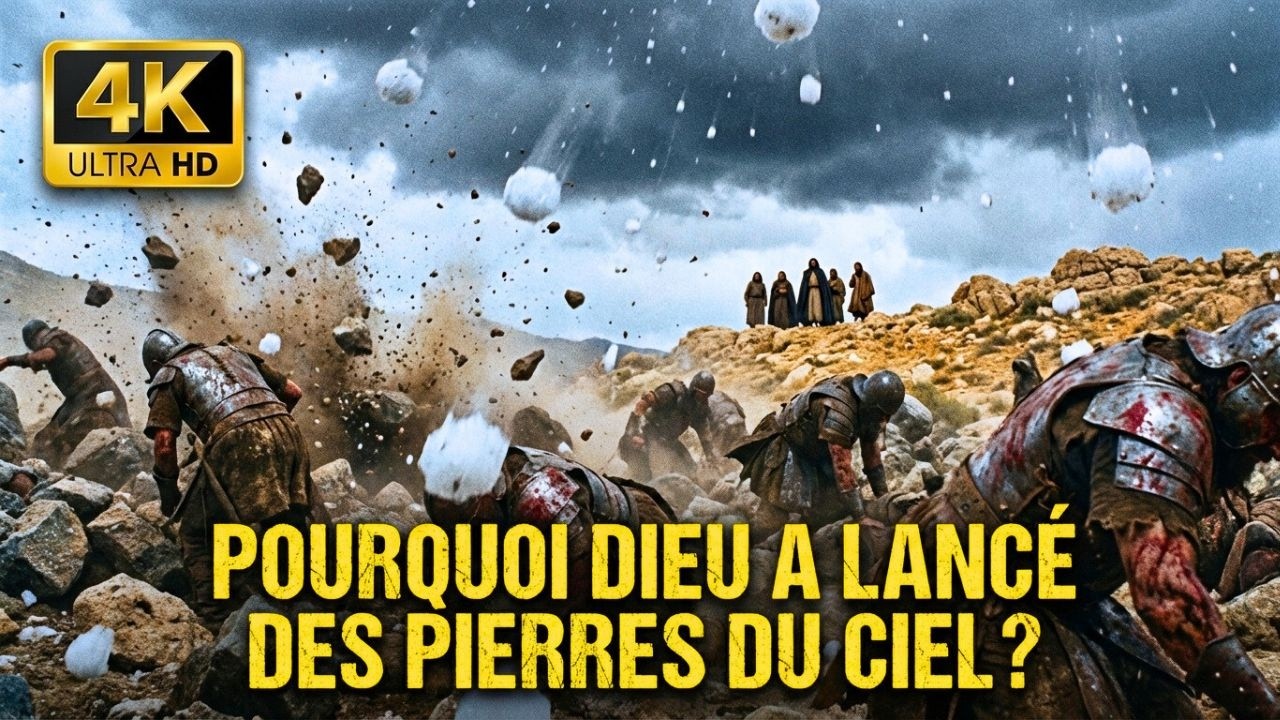 POURQUOI DIEU A-T-IL LANCÉ D’ÉNORMES PIERRES DU CIEL ET TUÉ PLUS D’ENNEMIS QUE LES ÉPÉES D’ISRAËL ?