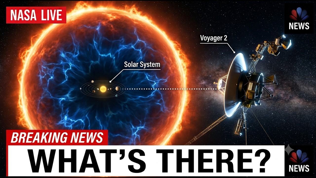 Scientists Shocked Voyager 2 Just Crossed the Edge of Our Solar System