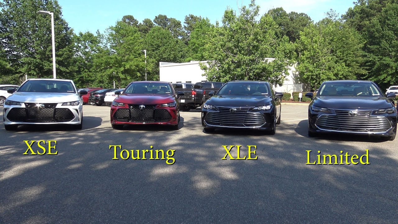 2019 Avalon (Part 1) Comparing all models - how to pick your trim level