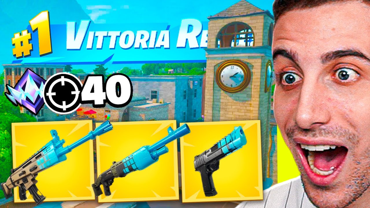 DOMINIAMO PINNACOLI con 40 KILL in RANKED e VINCIAMO! Fortnite ITA
